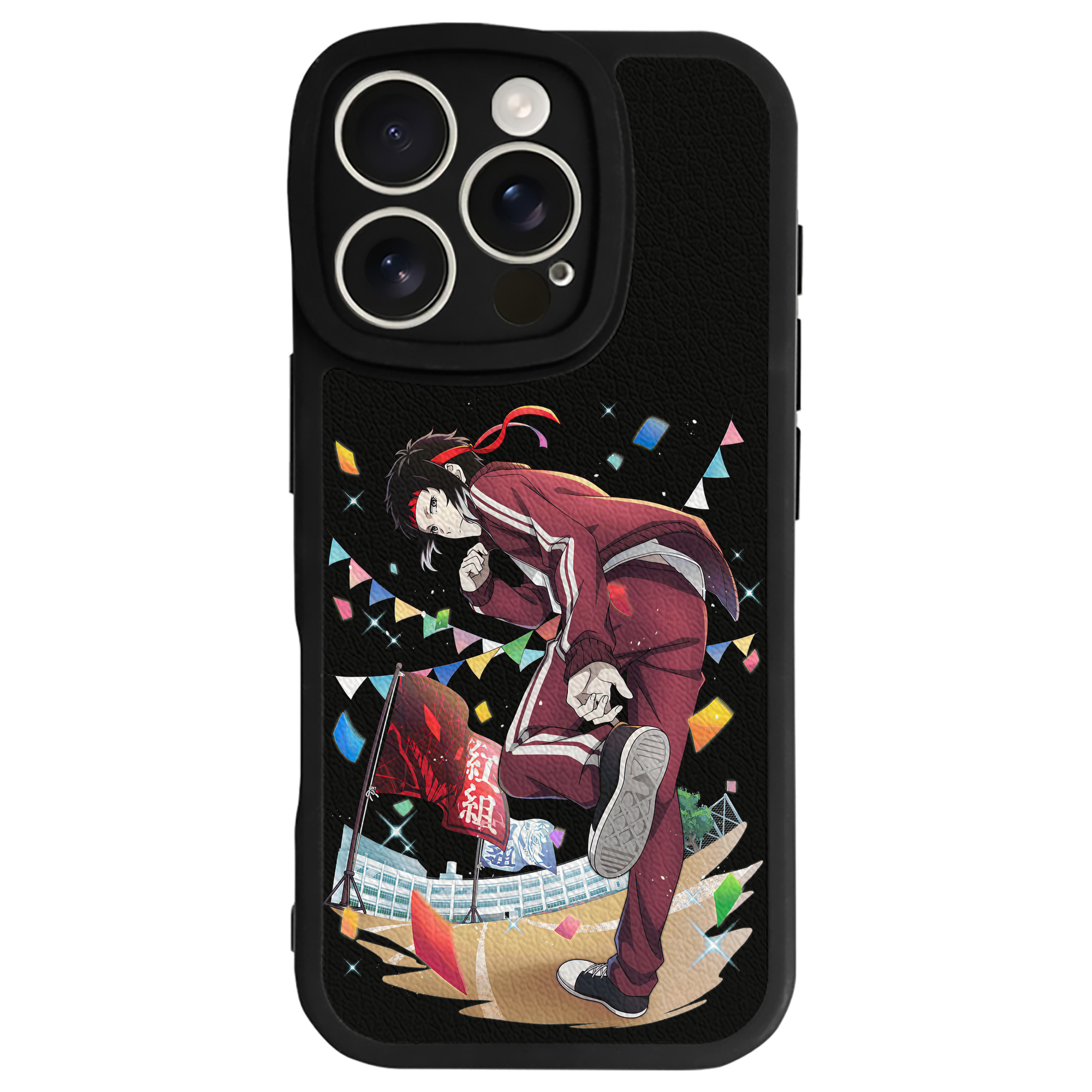 （画像用） 文豪ストレイドッグス Bungo Stray Dogs 【iPhone 16シリーズ対応】シリコンスマホケース（レザー調） 材質：シリコン